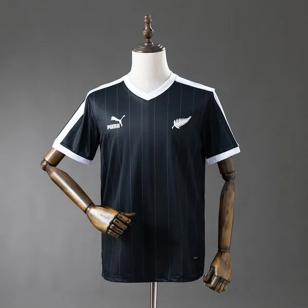 Camiseta de fútbol Nueva Zelanda 2026 VISITANTE MANGA CORTA VERSION FAN